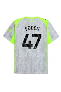 Fotbalové Dres Manchester City Phil Foden #47 Třetí Oblečení 2025-26 Krátký Rukáv
